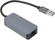 USB to 2.5G Ethernet Adapter, RJ45 LAN Network Converter, Portable USB 3.2 USB AM to 2.5Gbps Ethernet Adapter, Wired LAN Network Connection for Windows for OS X