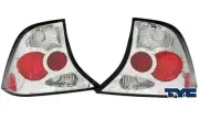 00-04 Ford Focus 4D 4 Door Sedan Chrome Tail Lights Pair TYC FAST & FURIOUS PR