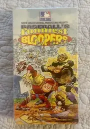 1991 Baseball's Funniest Bloopers VHS VCR Video Tape Sports MLB Sealed