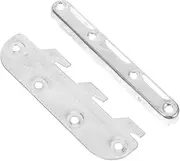 ULTECHNOVO Iron Bed Hinges Buckles Footboard Bracket Bed Frame Hardware Strong and
