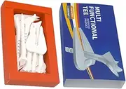 Golf Tees for Men | Adjustable Height Golf Ball Holder,Support Bracket, Portable Sports Training Equipment for Improving Distance and Accuracy