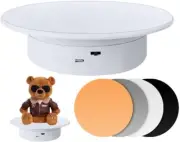 Display 360 Degree Electric Turntable,for Small Product Display, 7.87In Di