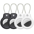 PC Lock Case With Wire Cable Key chain Protective Case for Apple AirTag Luggage