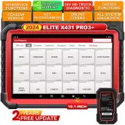 LAUNCH X431 Pro3S+ V 5.0 Elite Car Diagnostic Scanner Bidirectional Key Coding