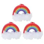 3 Pcs Bubble Forming Bath Wipe Sponge Sponges Shower Loofahs