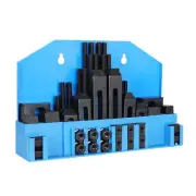 New 58 Piece 1/2 T-Slot Clamping Kit Mill Machinist Set With 3/8-16 Studs