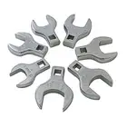 SUNEX TOOLS Crowfoot Wrench Set, Fully Polished Drop Forged Alloy Steel, 7-Piece