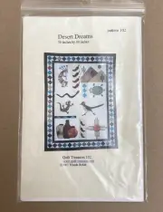 Southwestern Desert Dreams Pieced Applique Quilt Pattern Sampler 30x40
