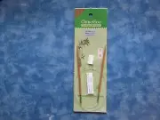 CHIAOGOO CIRCULAR PREMIUM BAMBO 32" KNITTING NEEDLES Size 5 NIP A