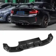 AK Rear Bumper Diffuser Lip For BMW F87 M2 Coupe 16-20 Real Carbon Fiber