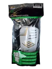 Umbro Soccer Shin guards Slip-in Shinguard Sz: Adult (up to 5 ‘ 11”) Alloy White
