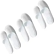 SOESFOUFU 3-pair Anti-slip Slippers Men's Home Indoor Sandals Disposable Single Use Travel Slippers