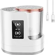 Makeup Brush Cleaner Machine, Smart Time Saving Cosmetic Brushes Cleaner Tool High Efficient Electric Makeup Brush Cleaner Safe Makeup Brush Cleaning Machine for Women