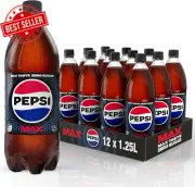 Max Zero Sugar Cola Soft Drink, 12 X 1.25L
