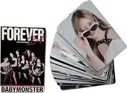 FOREVER Photocards 55PCS BABY MONSTER Photocards FOREVER Album Photo Cards BABY MONSTER Lomo Cards for Fans BABY MONSTER Merch
