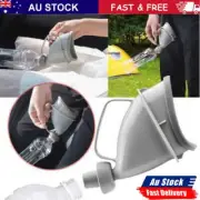 Portable Potty Pee Funnel Adult Emergency Urinal Device Outdoor Unisex Toilet SW