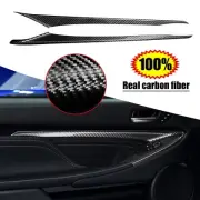 Real Carbon Fiber Side Door Strip Trim For Lexus RC300 RC350 RC F SPOR 2015-2022 (for: Lexus)