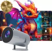 Magcubic HY300 PRO Portable 4K Projector Android Dual WiFi 260 ANSI Lumens Grey