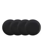[Maxwell & Williams] Caviar Coupe Plate 27.5cm Set of 4 in Black