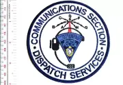 Massachusetts State Police Communications Section Dispatch Services Patch