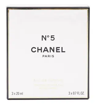 ☆潼漾小舖☆ CHANEL 香奈兒 NO.5 淡香精 行動香水 3入*20ml (8.6折)