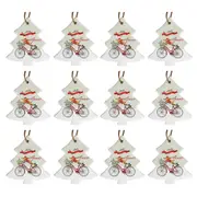 12x LVD Hanging Tree Christmas Bike Decorative Sculpture Ornament Home Decor