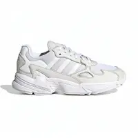 在飛比找ETMall東森購物網優惠-Adidas FALCON W 女 奶茶 復古 經典 運動 