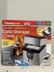 SENTRY SAFE QA0121 FIRE-SAFE WATERPROOF DATA USB CD/DVD STORAGE CHEST SAFE