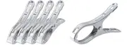 6x STAINLESS STEEL CLOTHES PEGS Laundry Clips Washing Line Clothespin