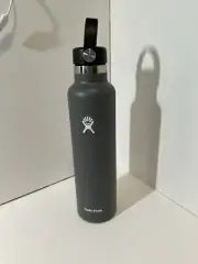 Hydro Flask Standard Mouth Flex Cap Bottle - Black - 24 oz