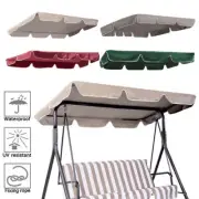 Top Cover Canopy Replacement Swing Seat Garden Patio Sunproof Top Cover, 77"x43"