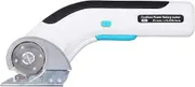 Cordless Electric Scissors, Rotary Cutter with Safety Lock, Rechargeable Cardboard Cutter with Replacement Blade, Powerful Shears Cutting Tool for Cardboard Fabric Leather Carpet