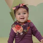 Snuggle Hunny Sienna Organic Dribble Bib