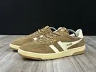 GOLA HAWK SUEDE CLB722 TOBACCO / OFF WHITE Mens Size 9, Brand New