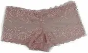 [Generic] 3 x Womens Plus Size Lace Shorts Boyleg Underwear Panties Undies Light Pink 16
