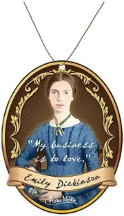 NEW EMILY DICKINSON AIR FRESHENER Lavender Scent Archie McPhee New in Package