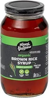 Honest to Goodness, Organic Brown Rice Syrup, 1 Kilogram - This syrup has a mild, caramel-like sweetness. Enjoyed as a spread, drizzled on food or in drinks.