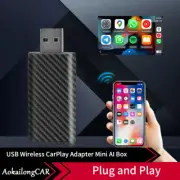 For Apple iOS VW CarPlay Wired to Wireless Adapter Dongle USB Plug RCD360 RCD330