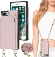 Flip Folio Cover for iPhone 7 Plus Case for iPhone 8 Plus Case (5.5") Crossbody
