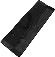 TOKIDNY Fishing Rod Storage Bag Fishing Tackle Bag Rod Sleeves Folding Case Black Oxford Cloth