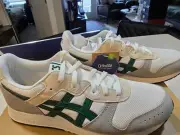 asics Lyte Classic Mens Casual Shoes Size 10 WHITE GREEN 1201A477-120 NEW