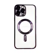 Magsafe TPU Case 11 Pro Max Shiny Purple Case Shockproof Cover