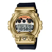 在飛比找PChome24h購物優惠-【CASIO 卡西歐】G-SHOCK 不倒翁 黑金達摩 金屬