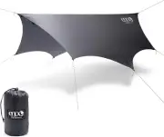 , Eagles Nest Outfitters DryFly Rain Tarp, Ultralight Hammock Accessory, Char...