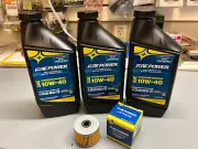 FIRE POWER Oil Change Kit Tune Up for HONDA ATC250SX OIL & Filter 1985-1987