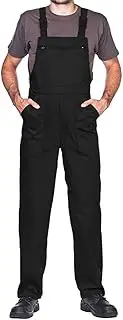 [MAZALAT work wear] Work Bib and Brace Overalls, Overalls Men, Bib and Brace Dungarees Mens, Made in EU, Mazalat Protective Coverall, S -3XL Size - Made in EU - Work Trousers for Man, Lots of Colors