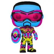 Falcon And The Winter Soldier - Captain America Black Light Pop! Vinyl