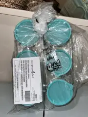 PAMPERED CHEF Mini Freezer Bowls & Rack # 100181 - New! Unused! Complete Set!
