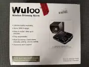 Wuloo Solar Powered Driveway Alarms 1800ft Range Wireless Motion Sensor for Home
