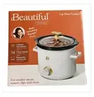 Beautiful By Drew Barrymore 2 QT Slow Cooker - White